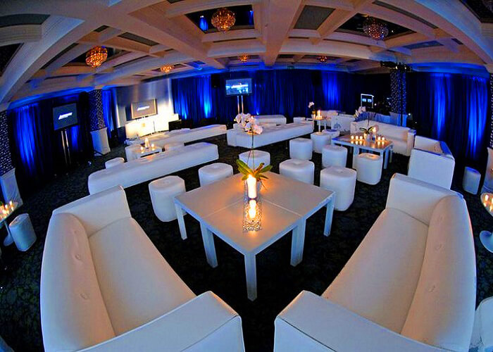 Premium VIP lounge setup for luxury event in Delhi