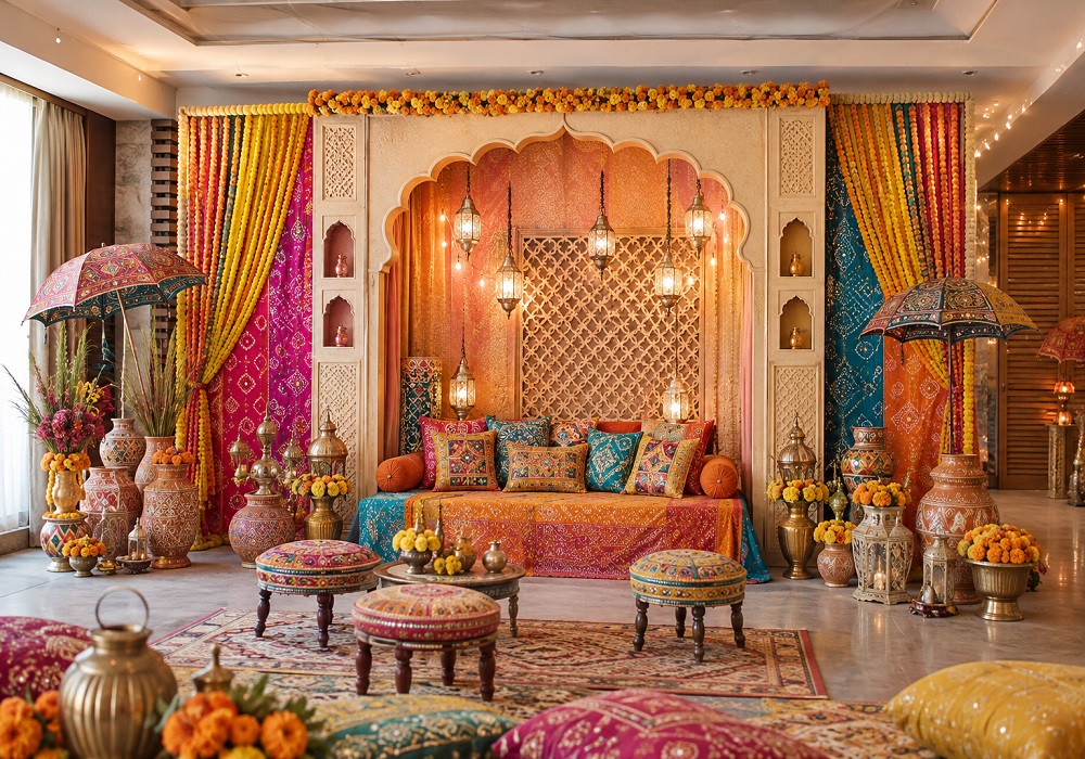 Rajasthani Theme Party decoration